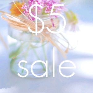 Spring Unlisted items live show Items $5 start bid 🌸